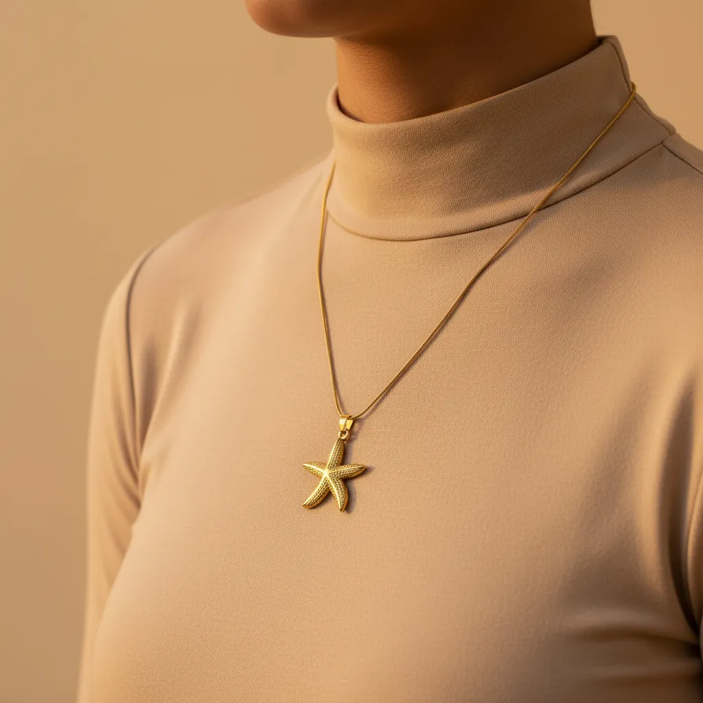 Starfish Pendant Necklace