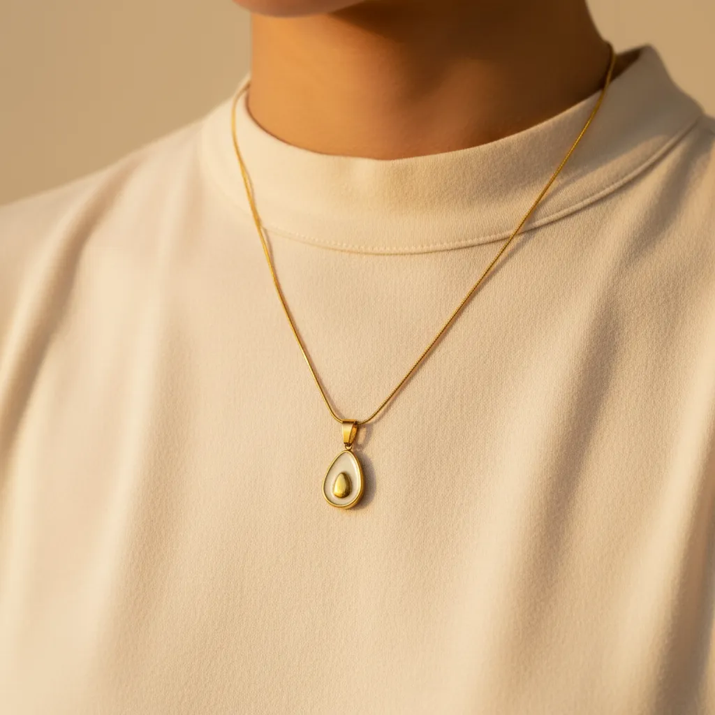 Minimal Advocado Pendant