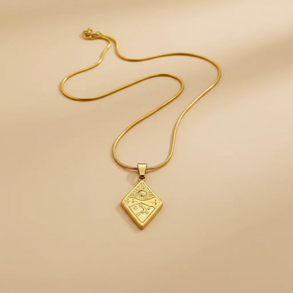 Gold Zodiac Charm Necklace