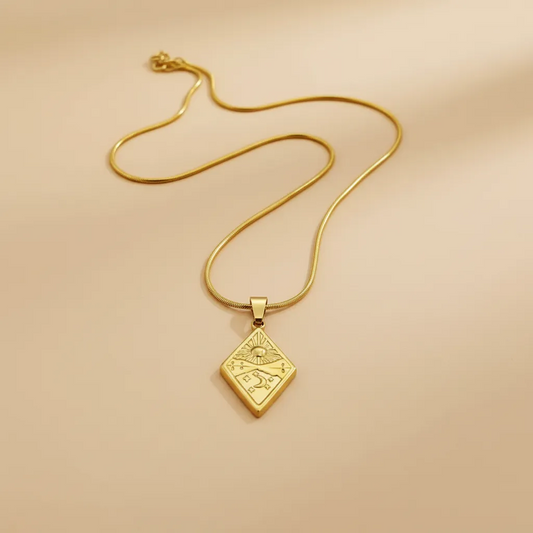 Collier avec pendentif Zodiaque en or