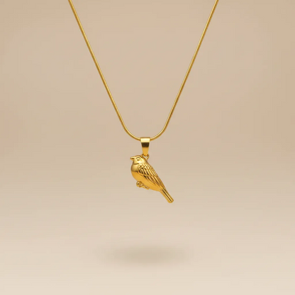 Gold Bird Necklace