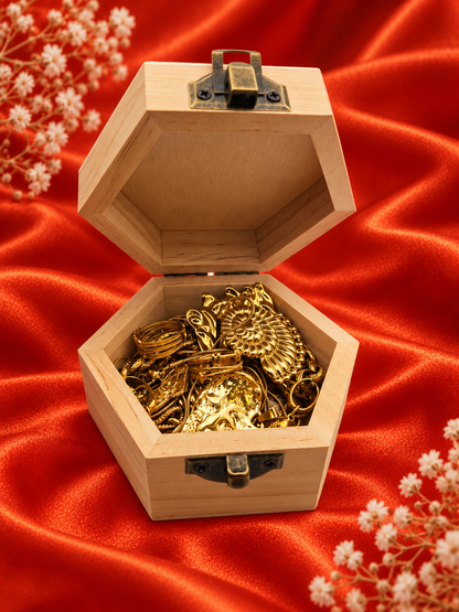 Golden Treasure Jewellery Box