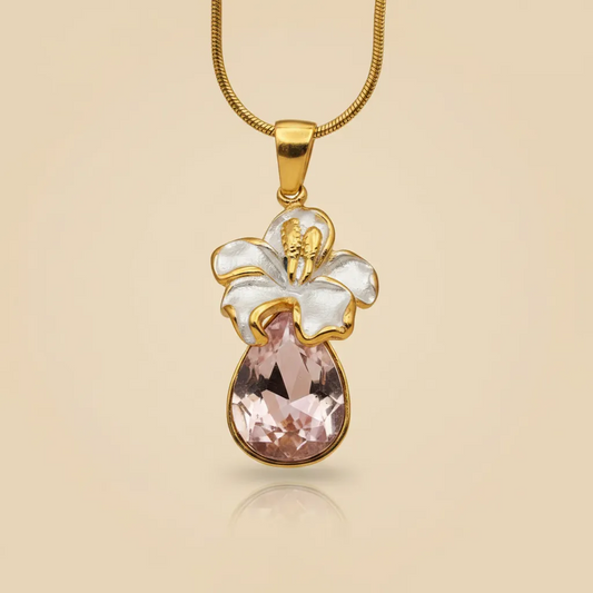 Blossom Drop Pendant Necklace