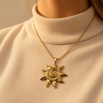 Sun Spiral Ketting
