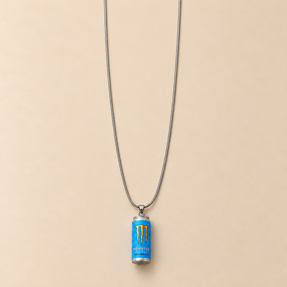 Energy Drink Can Necklace