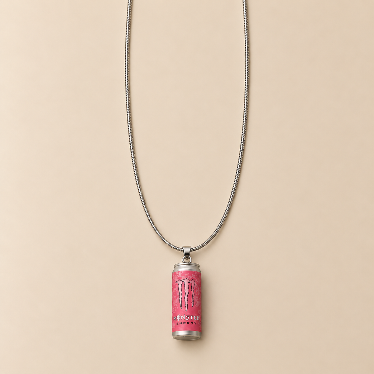 Energy Drink Can Necklace
