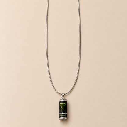 Energy Drink Can Necklace
