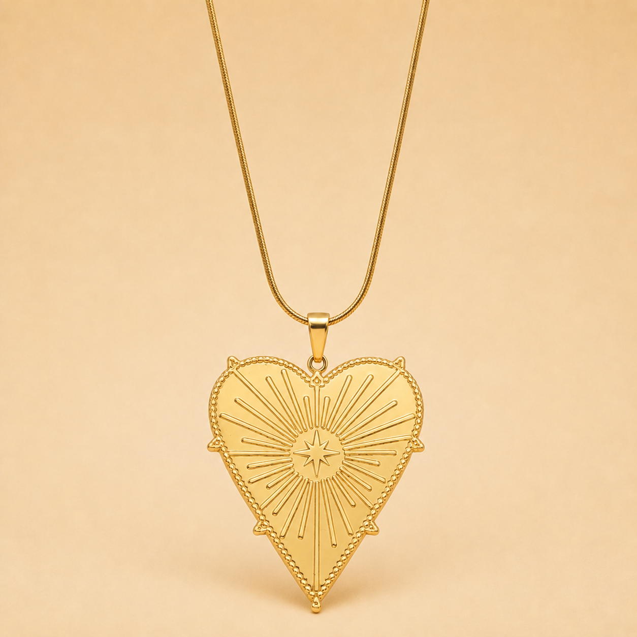 Star Heart Necklace