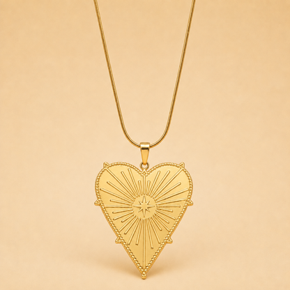 Star Heart Necklace