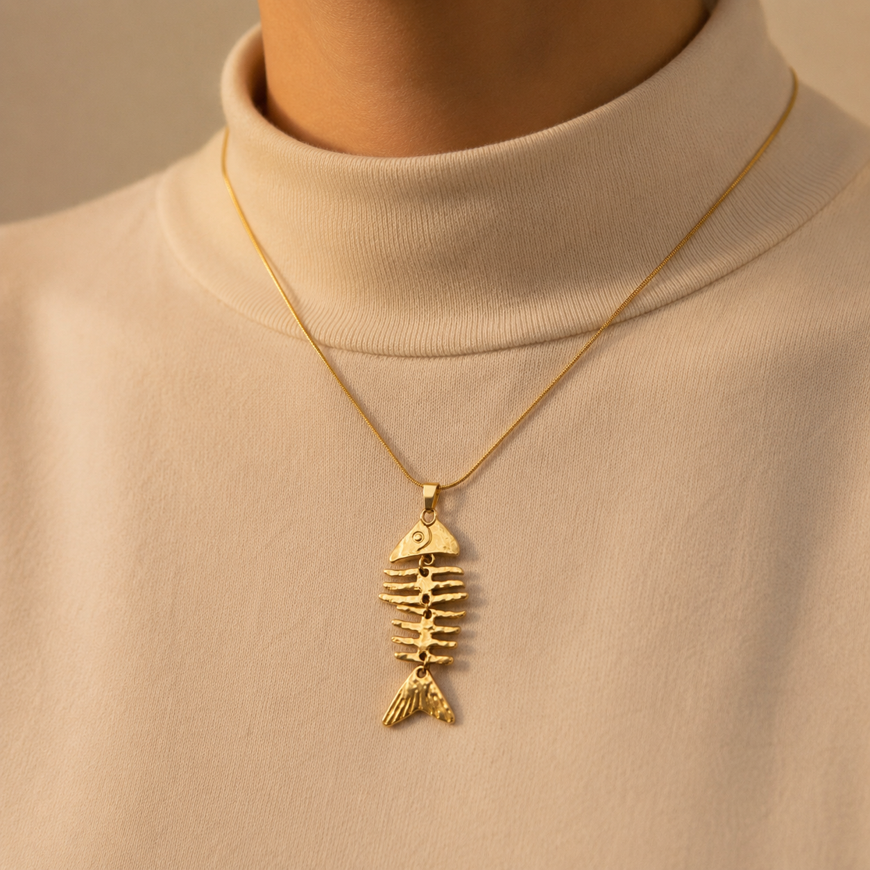 Fishbone Necklace