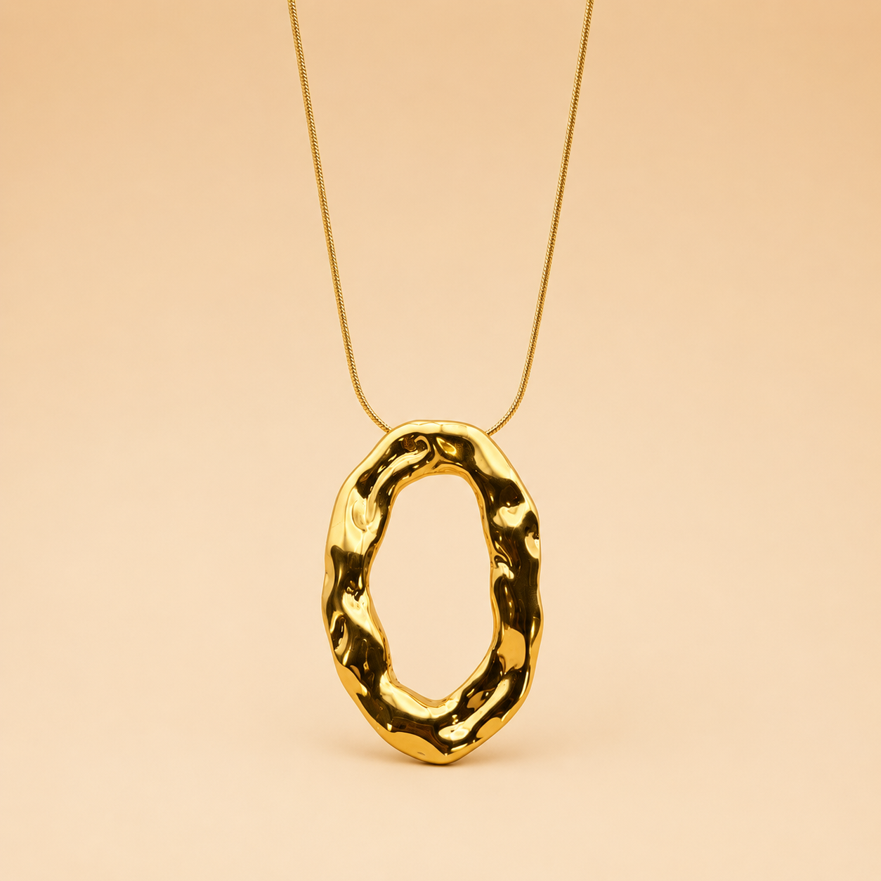 Chunky Oval Necklace
