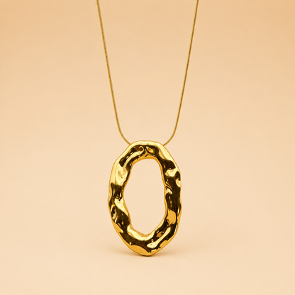 Chunky Oval Necklace