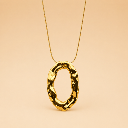 Chunky Oval Necklace