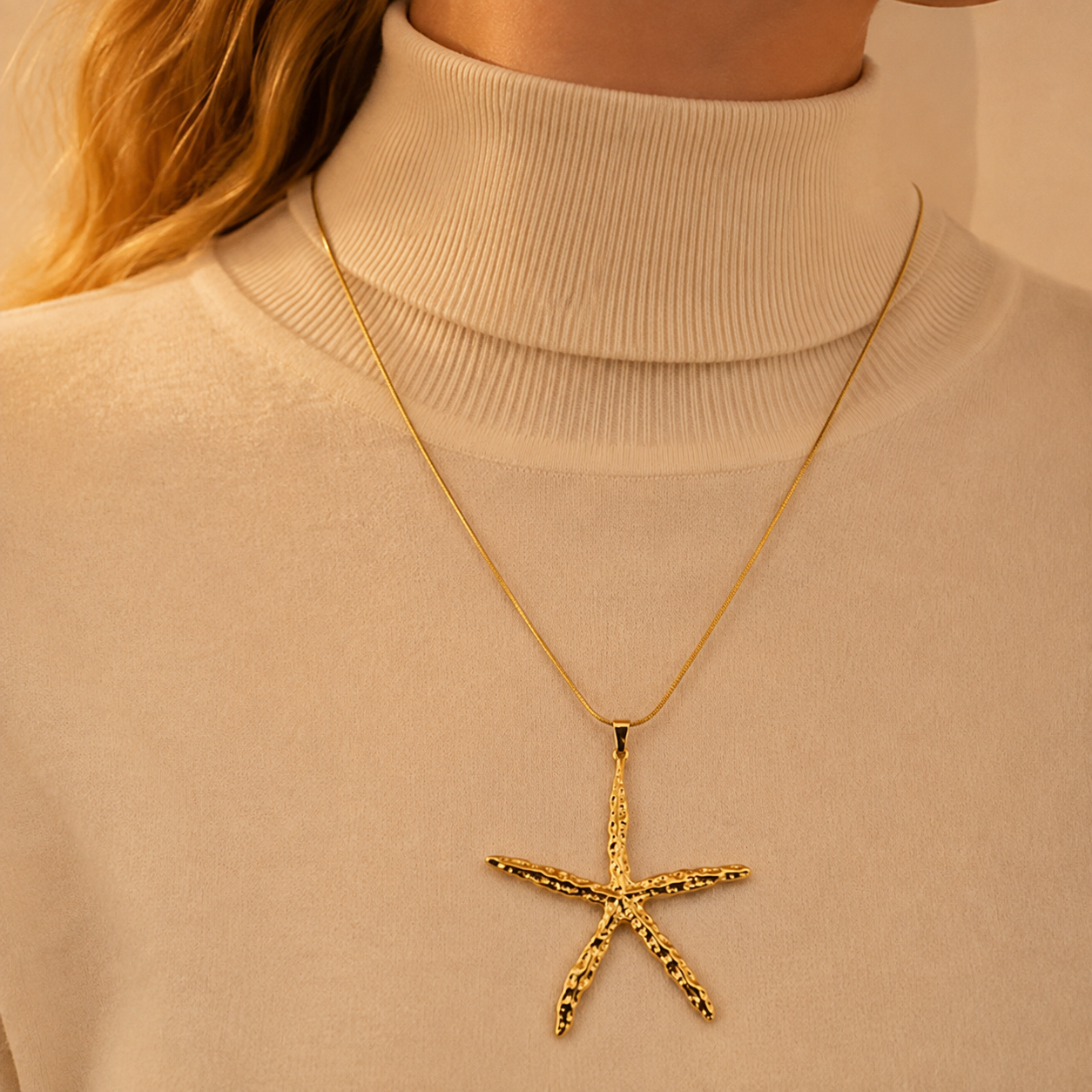 Big Starfish Necklace