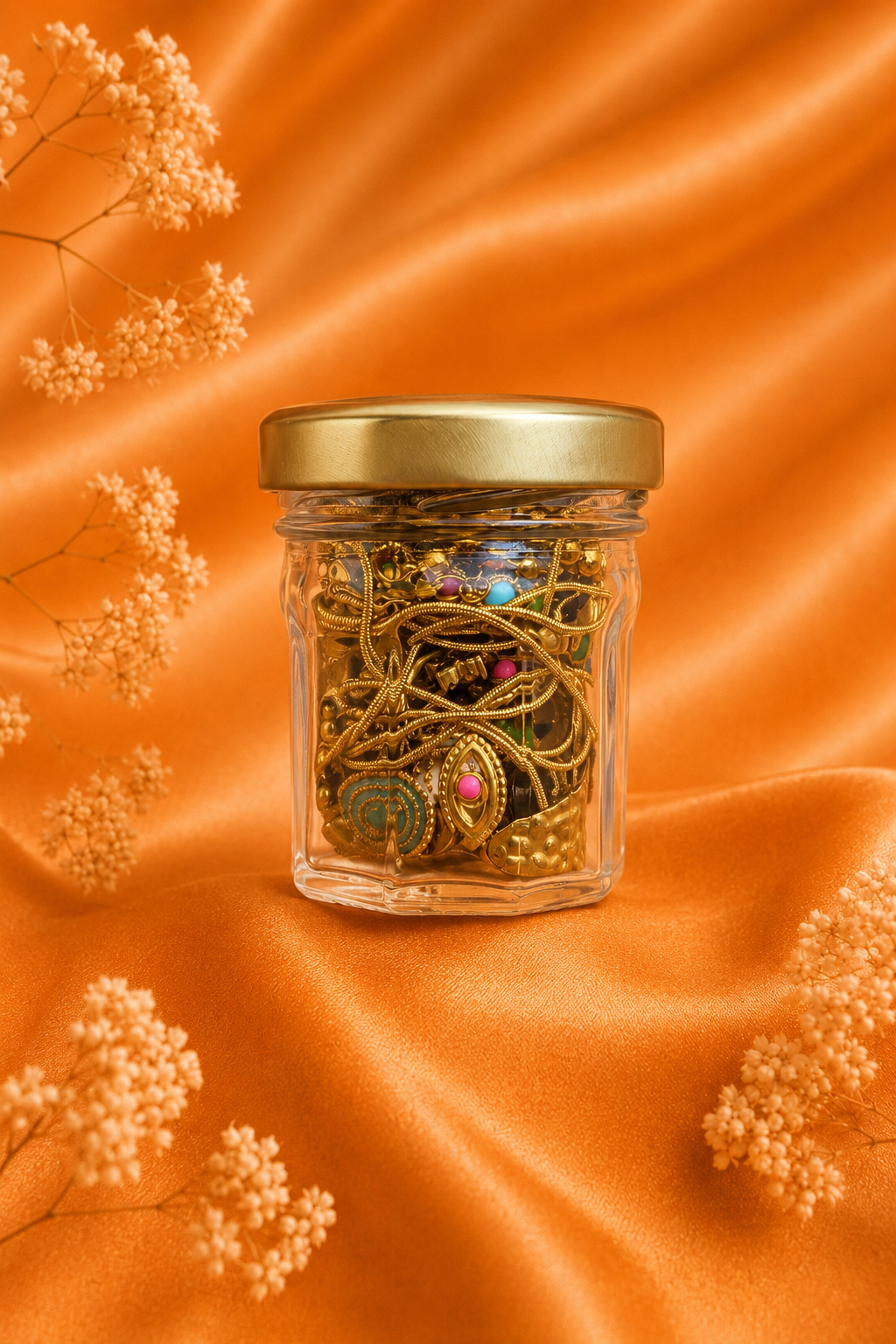 Color Bloom Treasure Jar