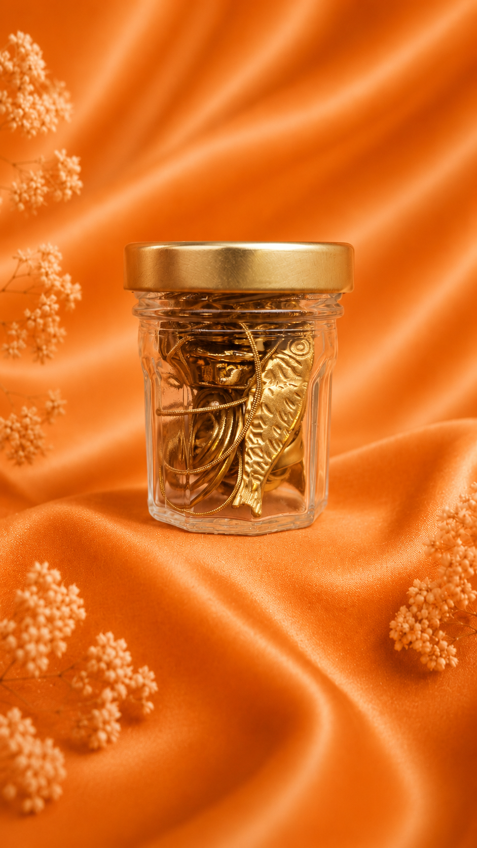 Golden Treasure Jar