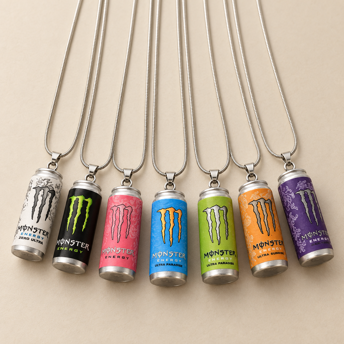 Energy Drink Can Necklace