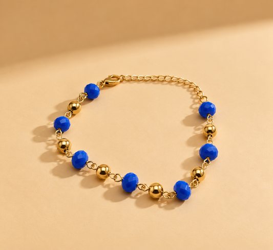 Cobalt Spark Armband