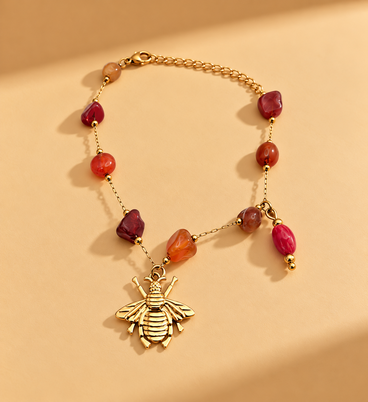 Berry Bee Armband