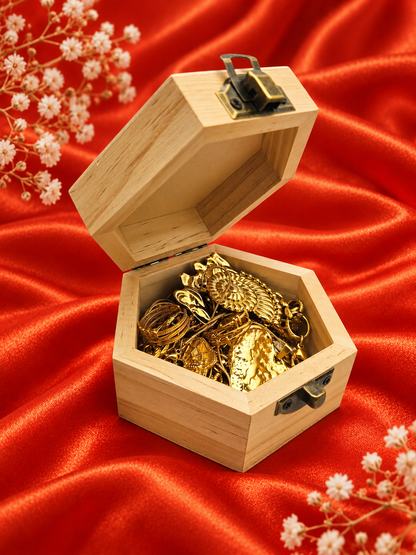 Golden Treasure Jewellery Box