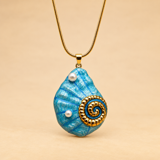 Blue Ocean Charm Ketting