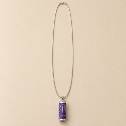 Energy Drink Can Necklace